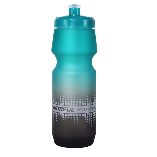 GEMFUL Bike Water Bottle 24oz BPA-Free with Leak-Proof Lid Squeeze Fits Standard Bike Cages for Mountain Road Cycling