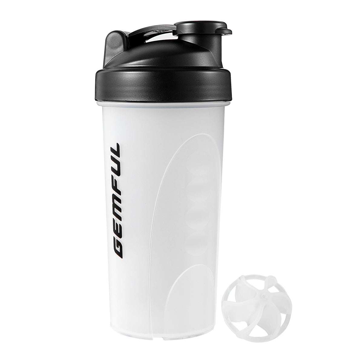 Shaker Bottle for Protein Mixes 750ml BPA-Free Leak Proof Smothies Cups for Sports Gym Nutrition