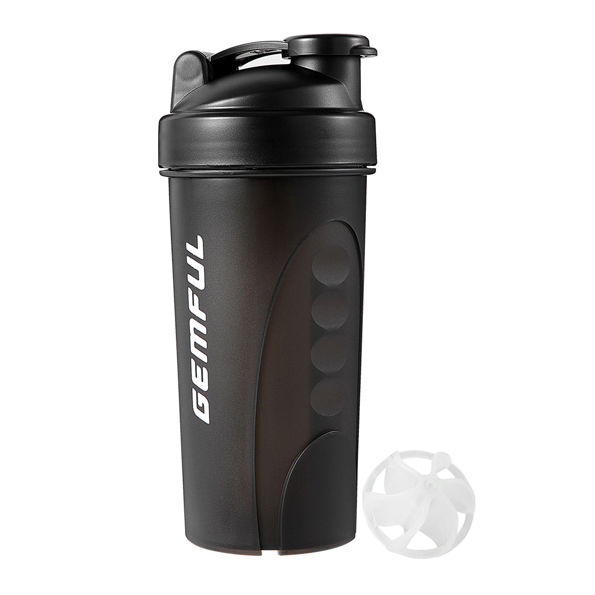 Shaker Bottle for Protein Mixes 750ml BPA-Free Leak Proof Smothies Cups for Sports Gym Nutrition