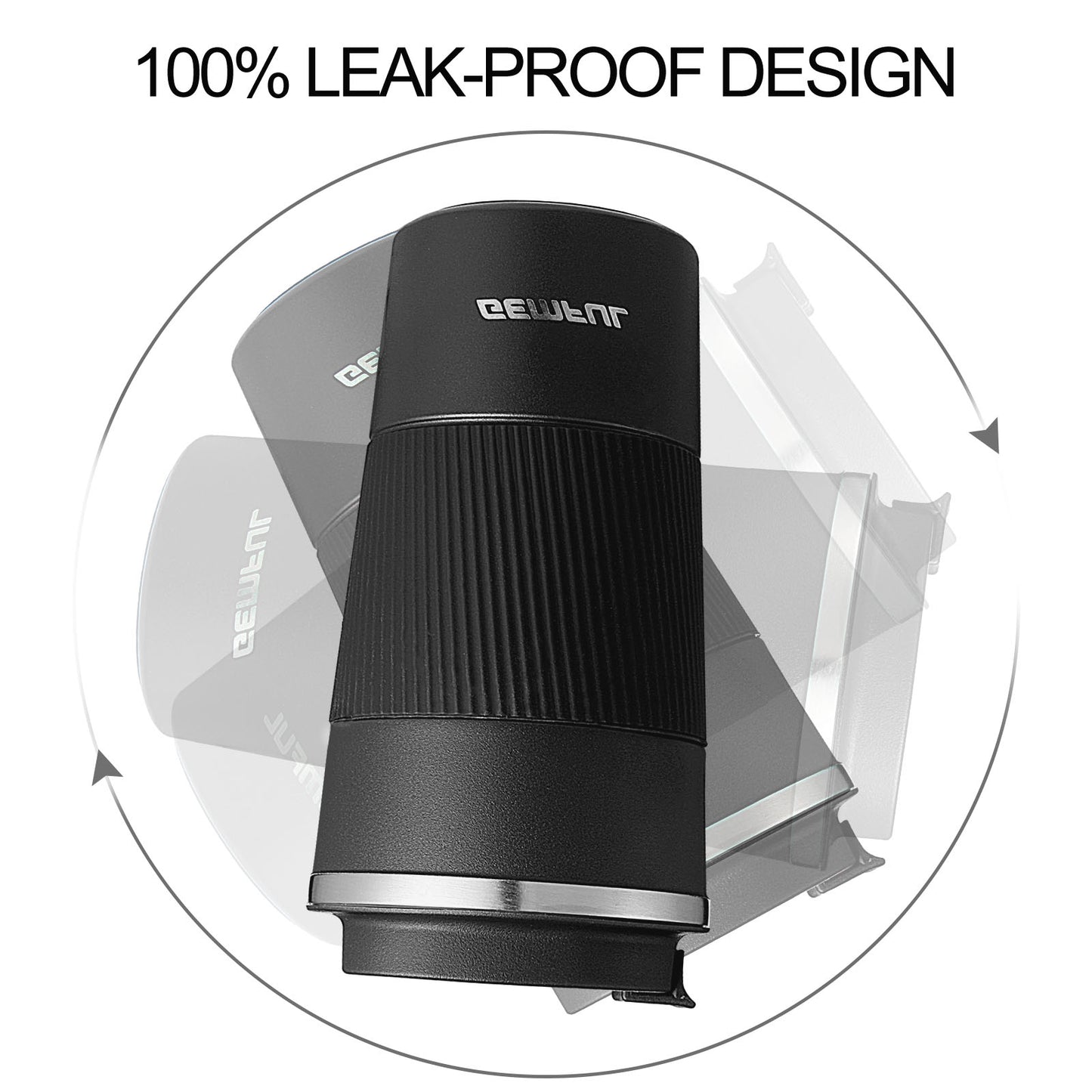 GEMFUL 510ml To Go Travel Coffee Mug Insulated Coffee Tumbler with Lid Portable Stainless Steel BPA Free Leak proof Keep Cups for Women Hot Cold Drinks